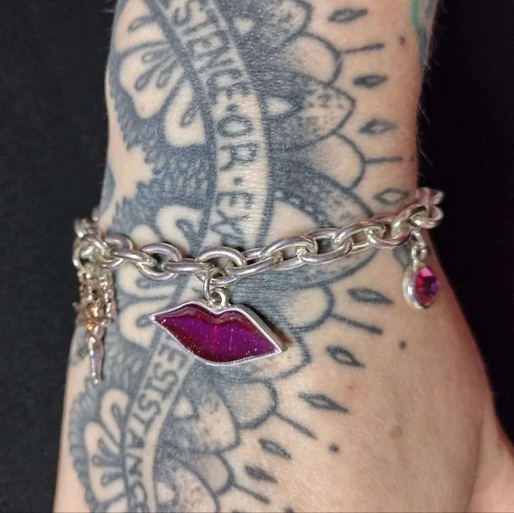 Silver Charm Bracelet